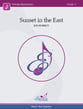 Sunset in the East Concert Band sheet music cover